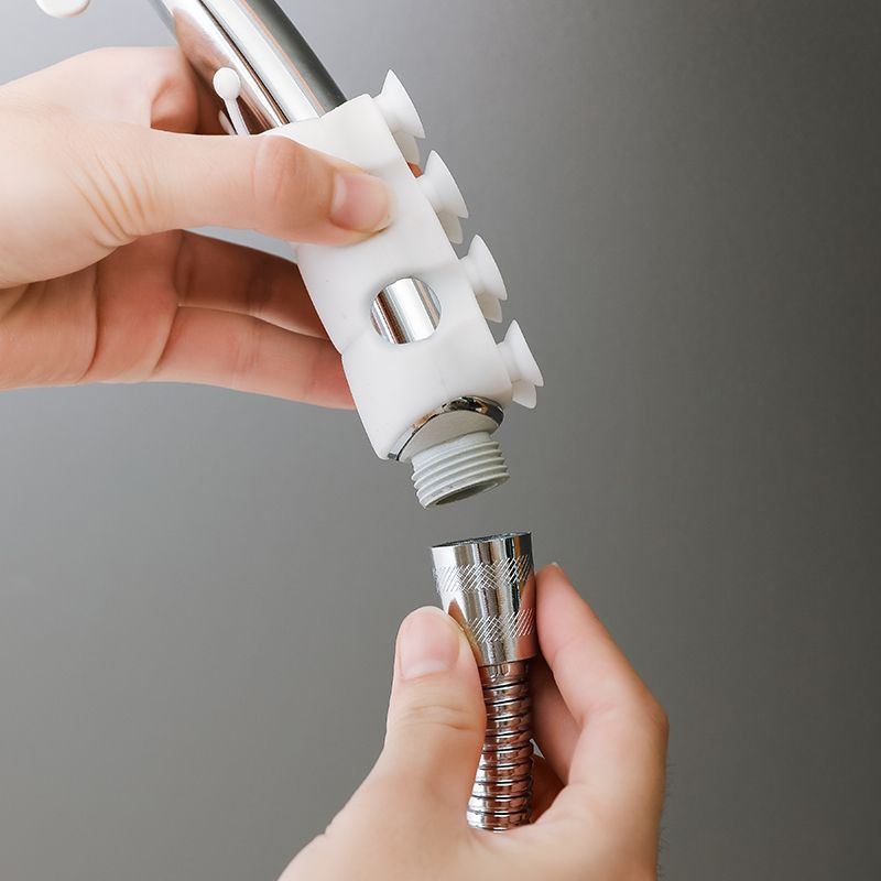 Silicone Suction Cup Shower Head Holder Bracket