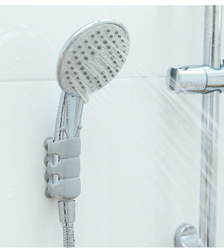 Silicone Suction Cup Shower Head Holder Bracket