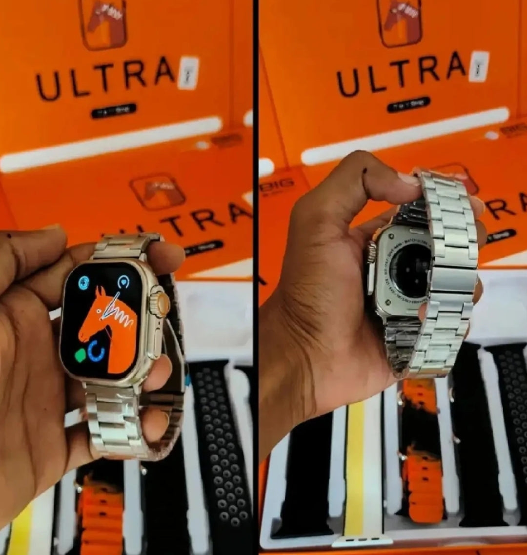 Y20 Ultra 7 in 1 Smart Watch - (7 FREE Watch Straps)