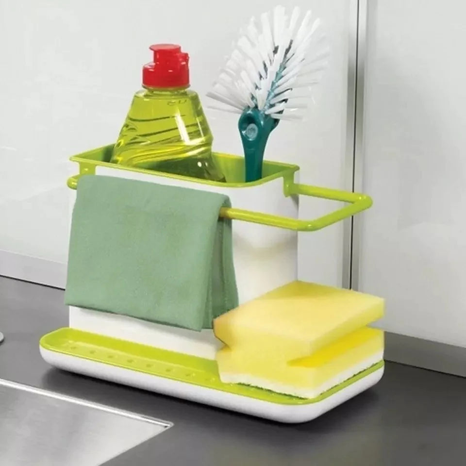 3 in 1 Multifunctional Sink Organiser & Storage Caddy