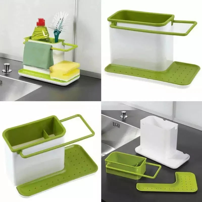3 in 1 Multifunctional Sink Organiser & Storage Caddy