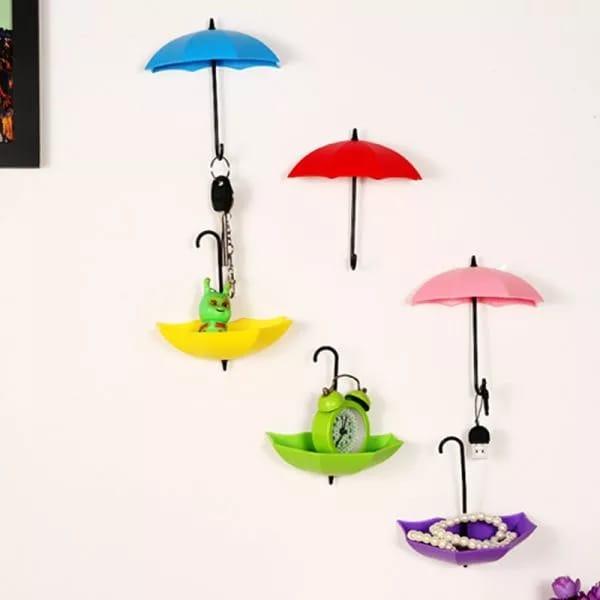 3 Pcs Umbrella Hooks Set