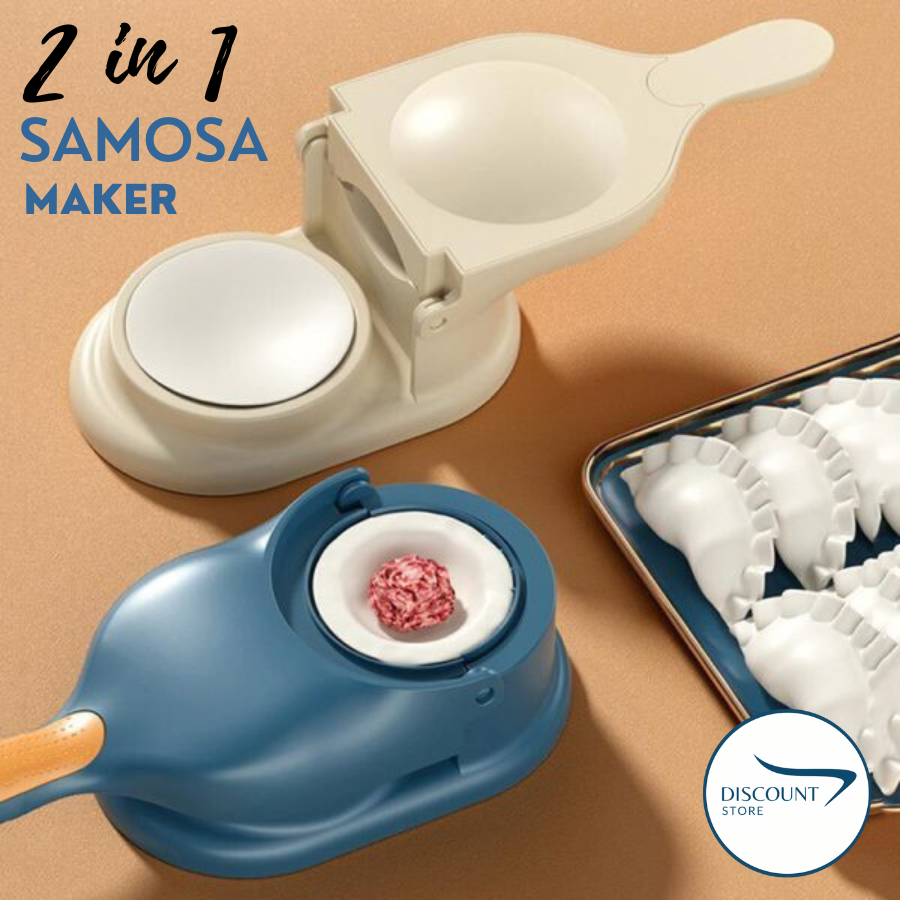 2 in 1 Multifunctional Samosa & Dumpling Maker Tool - (FREE