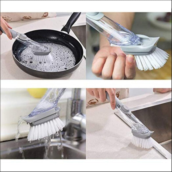 Self Dispensing Dishwashing Brush