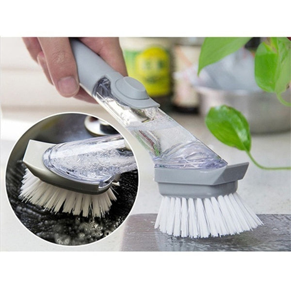 Self Dispensing Dishwashing Brush