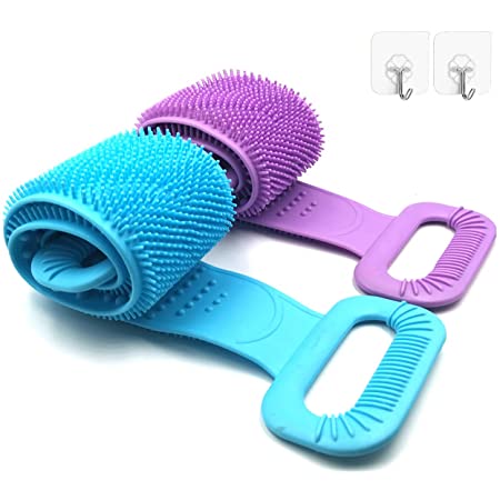 Silicone Body Bath Brush Scrubber Belt