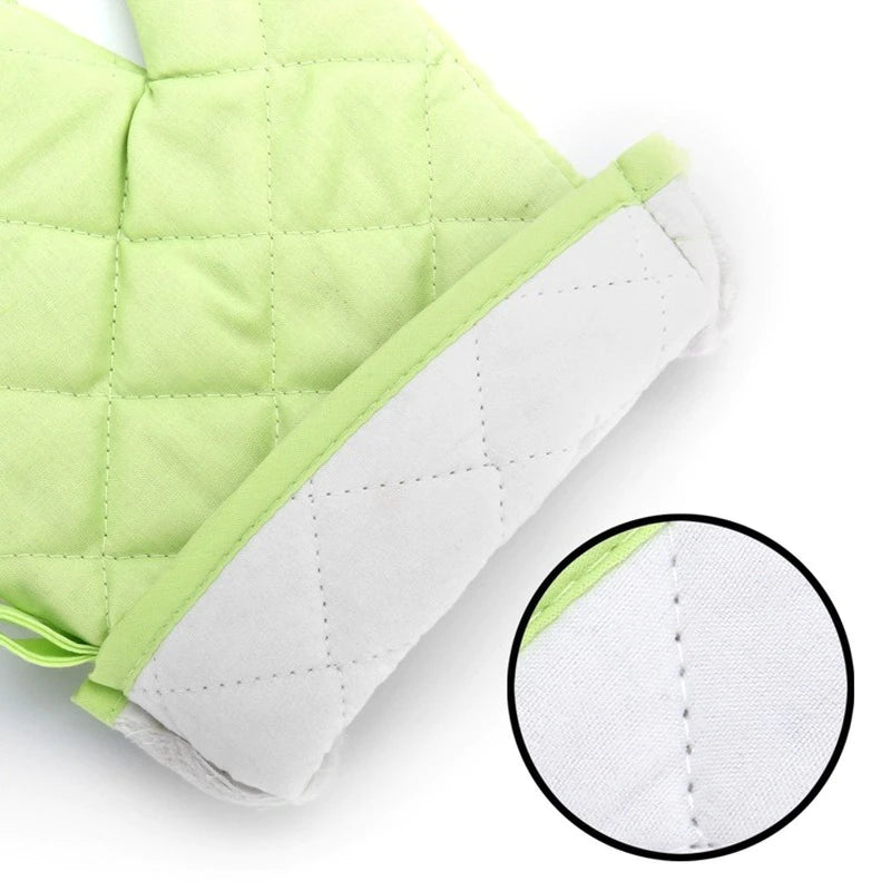 Oven Gloves 2 Pcs/Pair - BLACK Color