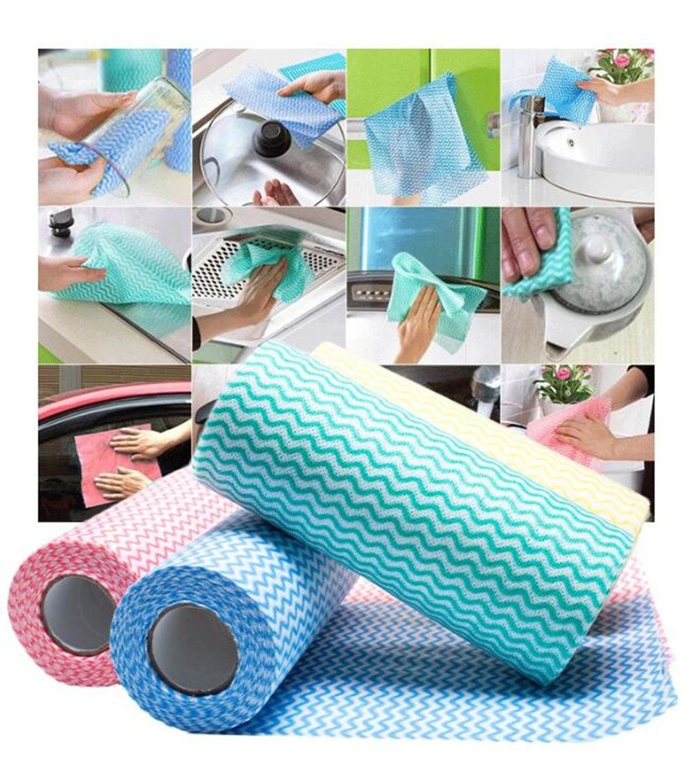 Kitchen Cleaning Wipes Roll