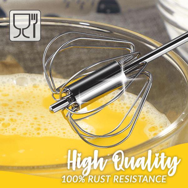 Stainless Steel Semi - Automatic Whisk