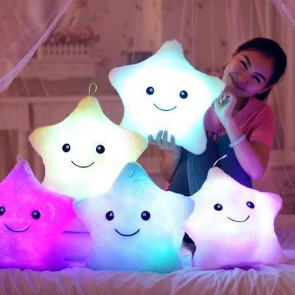 Glow Plush Star Pillow/Cushion For Kids