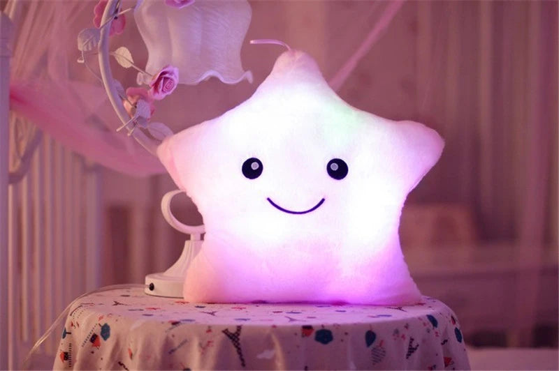Glow Plush Star Pillow/Cushion For Kids
