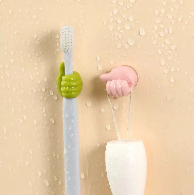 Self Adhesive Multifunctional Thumb Hook Organiser Clip