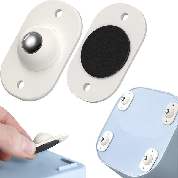 4Pcs/Set Universal Pulley Wheel Castor Roller