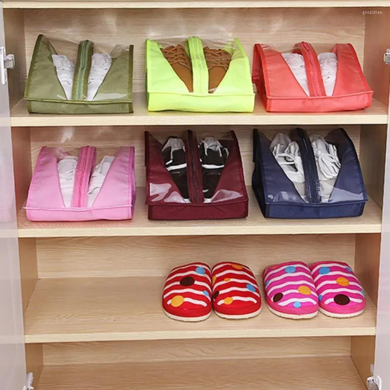 Storage Bags Shoe Pouch With Hanging Hole