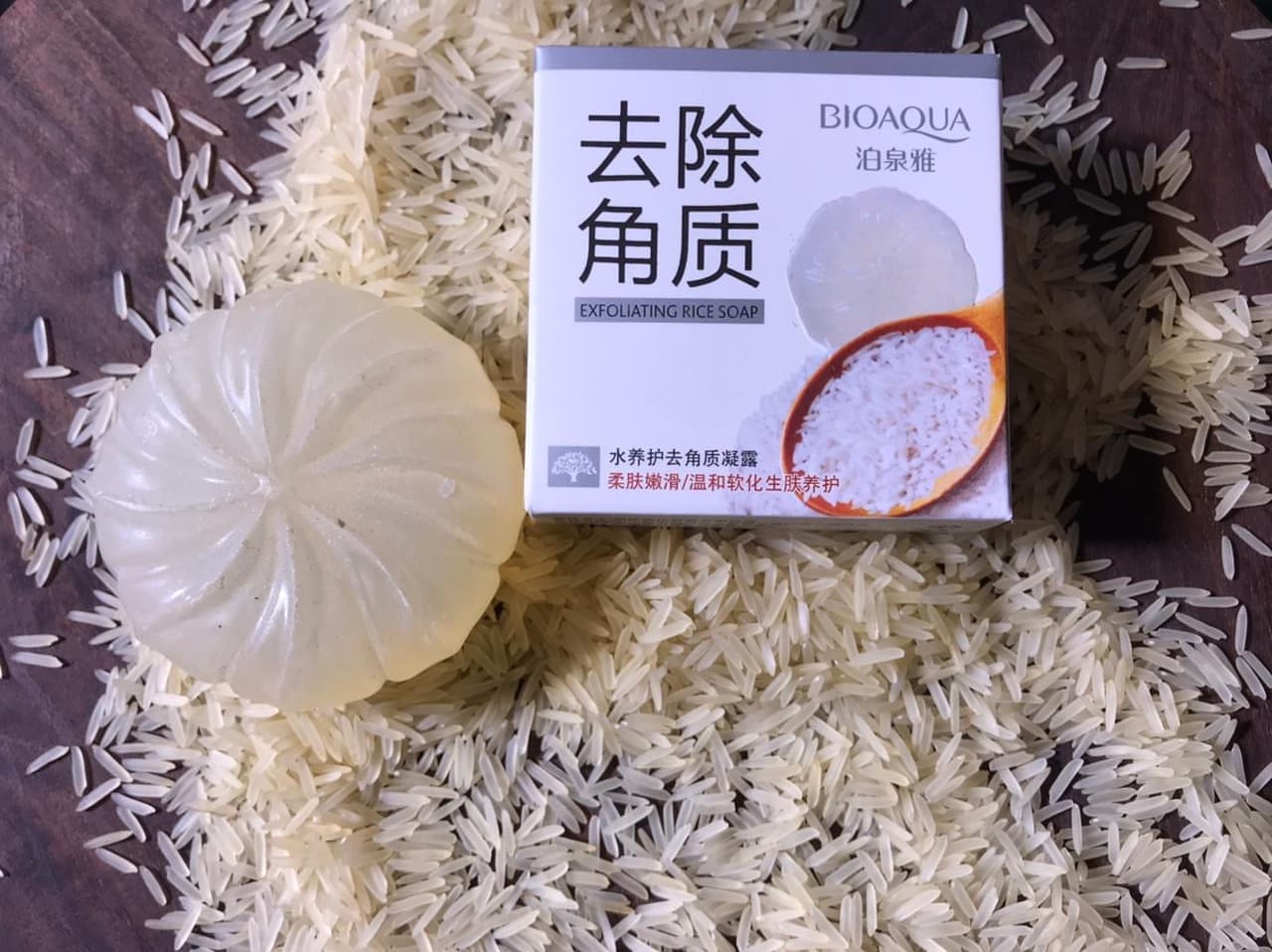 BIOAQUA Exfoliating Rice Soap 75 Gm