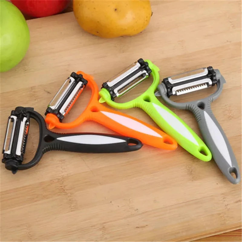 360 Degree Rotational 3 in 1 Multifunctional Peeler