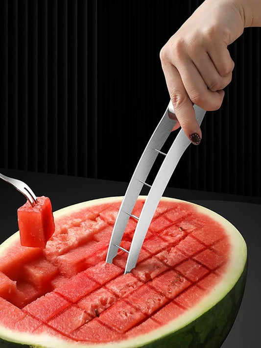 Prince Stainless Steel Watermelon Cutter, Silver