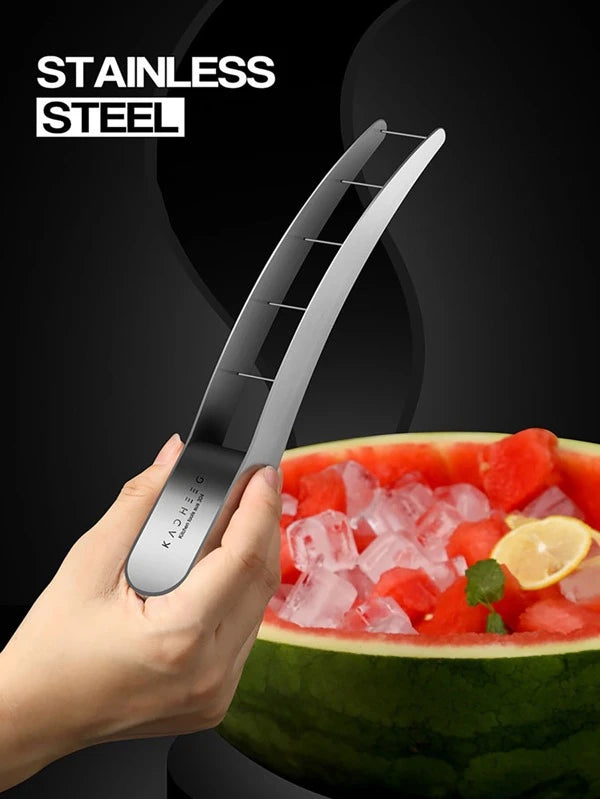 Prince Stainless Steel Watermelon Cutter, Silver