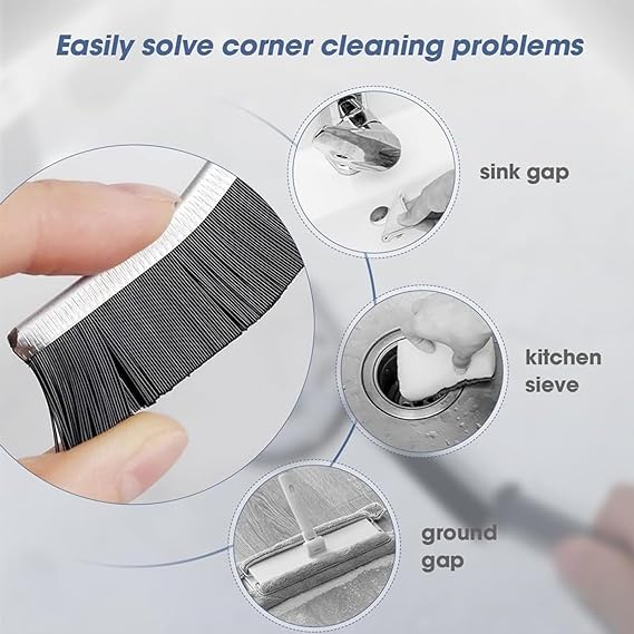 Brush for Home Bathroom Floor Door Window Gap Remove Dust