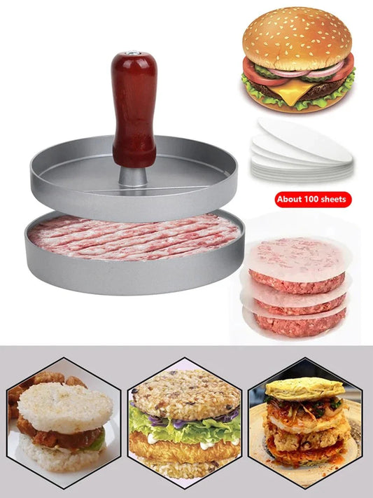 Stainless Steel Burger Patty Press Maker