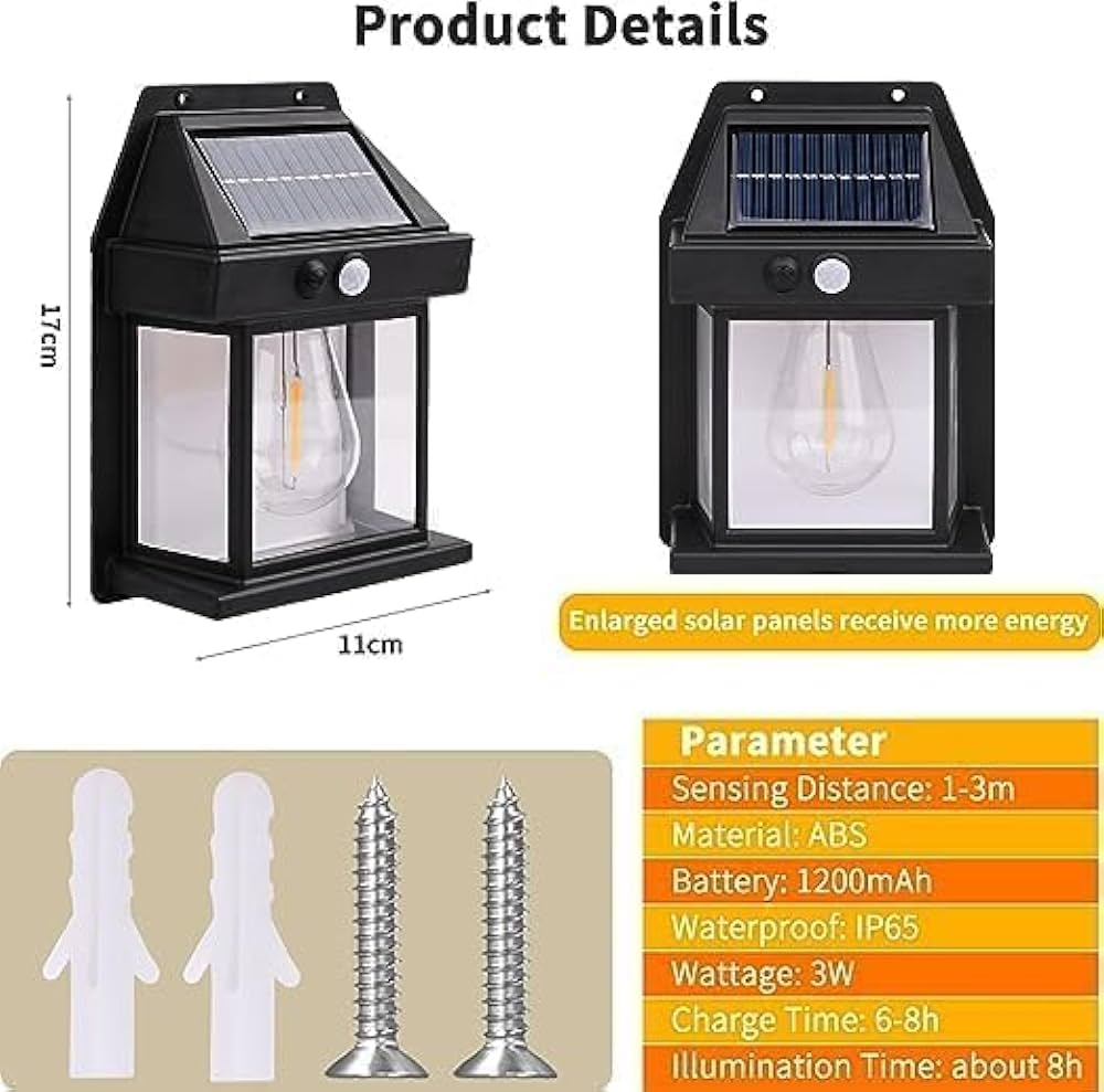 LED Solar Lamp Outdoor