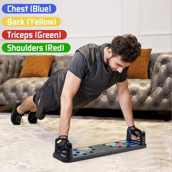 11 In 1 Unisex Body Building Push Up Rack Board System