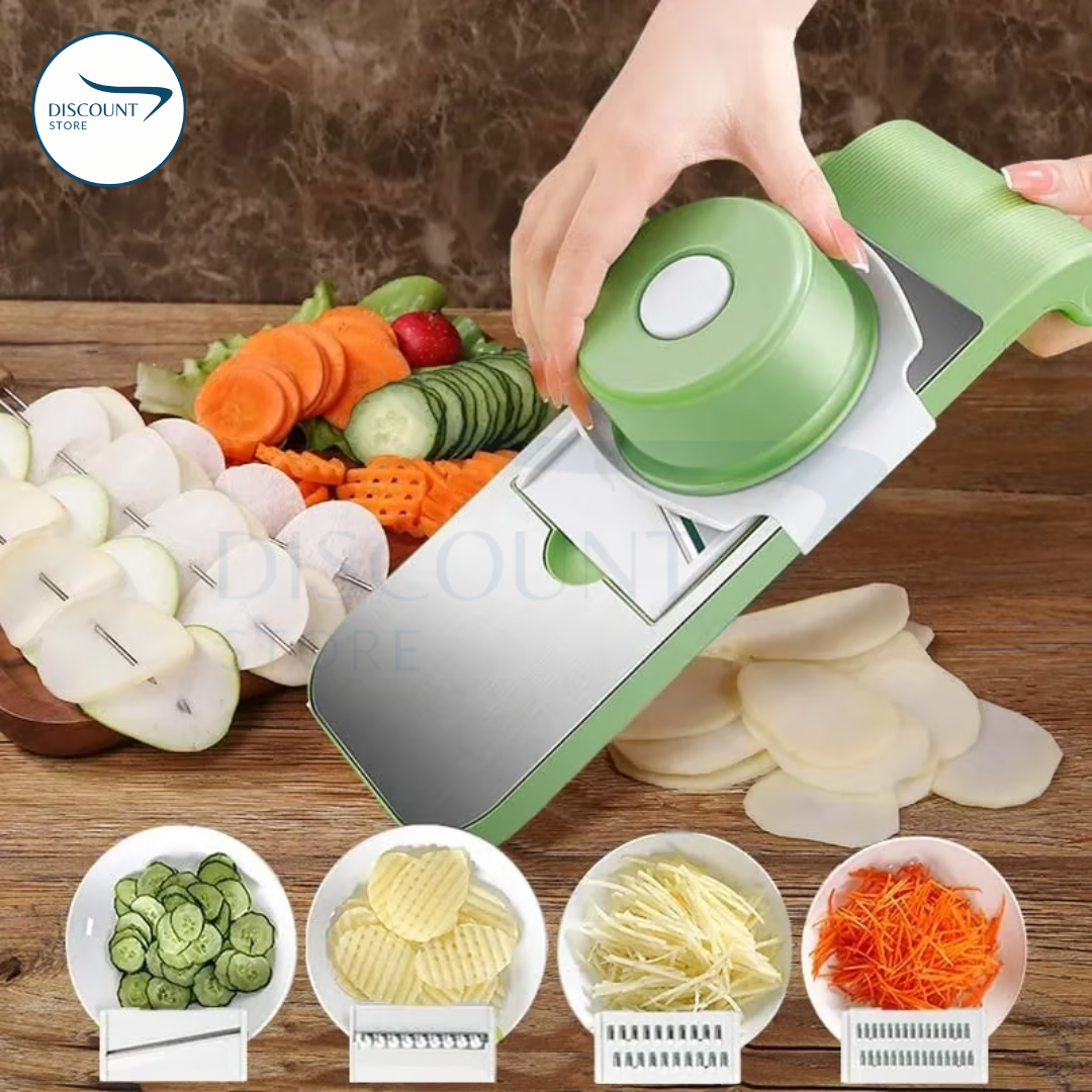 5 IN 1 Stainless Steel Vegetable Cutter