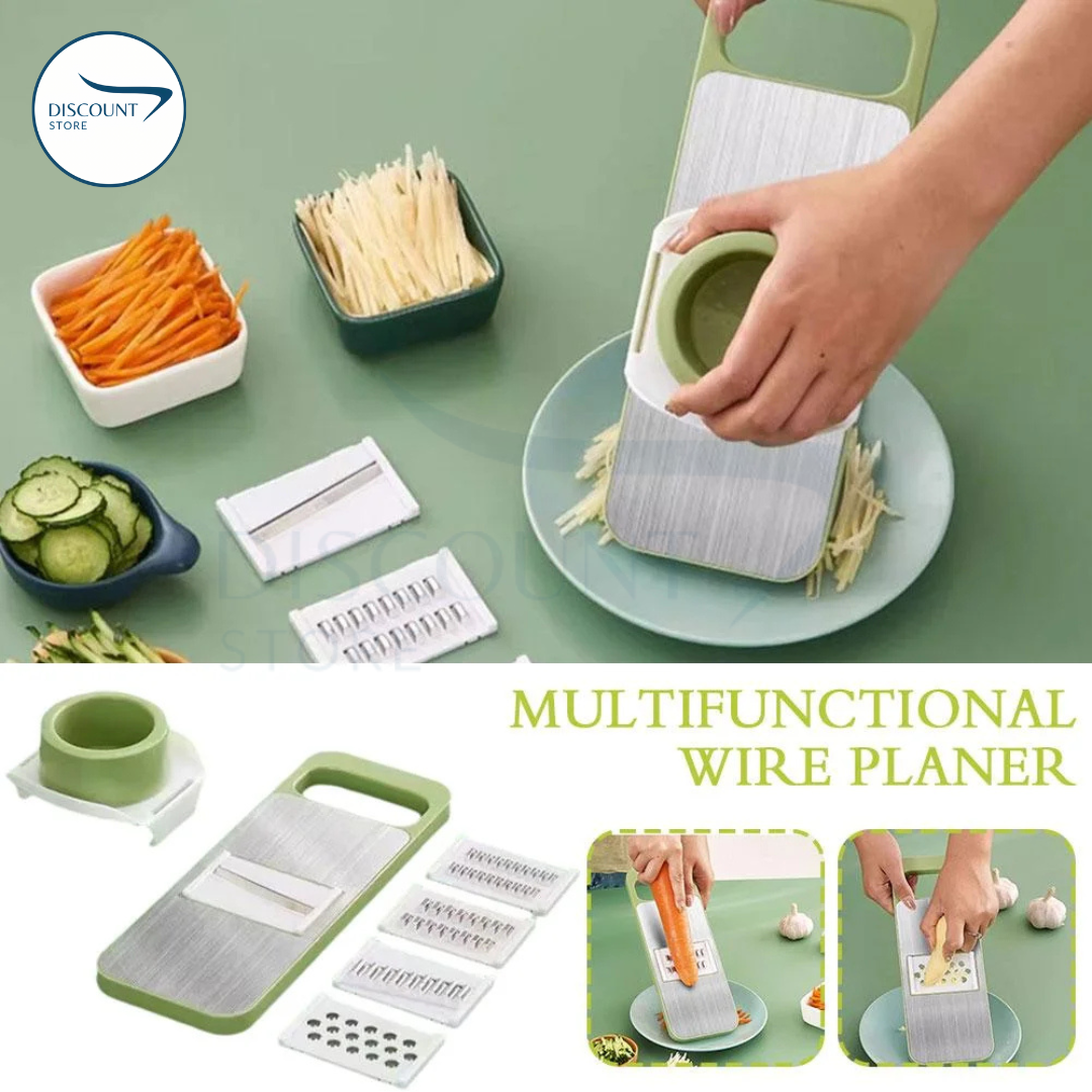 5 IN 1 Stainless Steel Vegetable Cutter