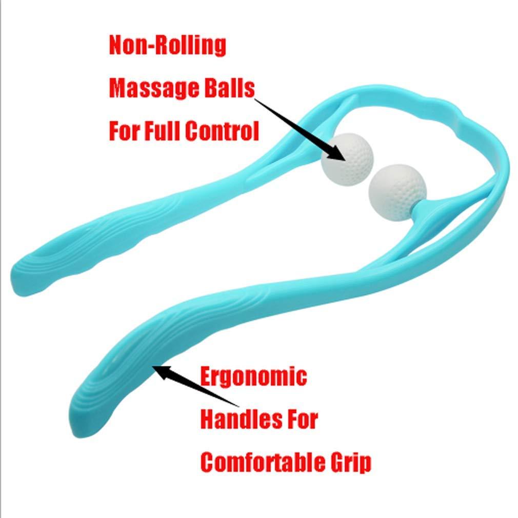 New Manual Neck Massager Roller For Shoulder