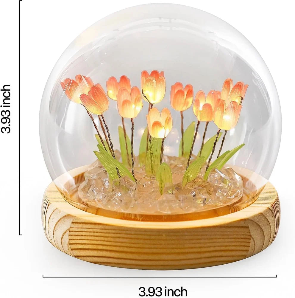 LED Acrylic Tulip Night Light DIY