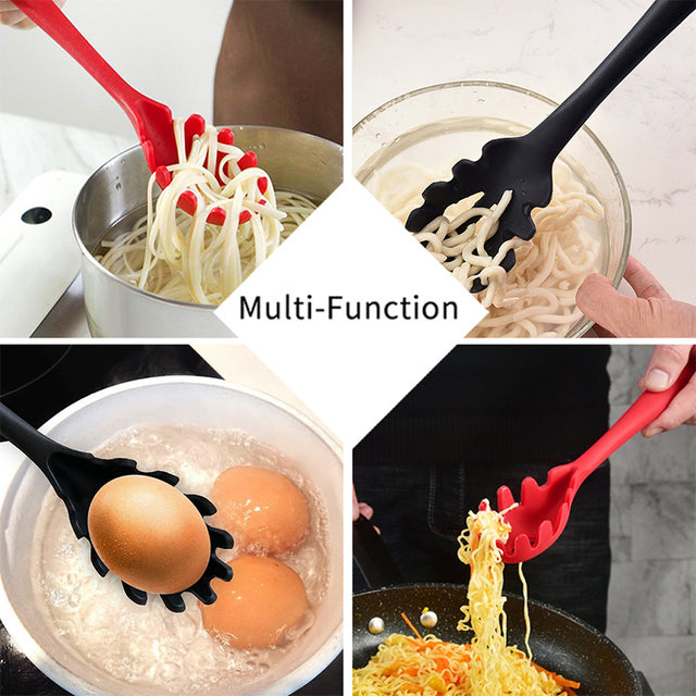 Heat-Resistant Silicone Pasta Noodle Spoon