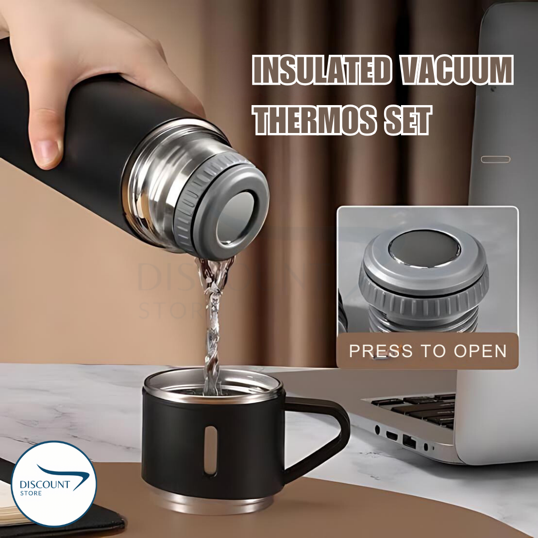 3 in 1 Hot & Cool Vacuum Flask Set - (FREE Delivery) – DiscountStore