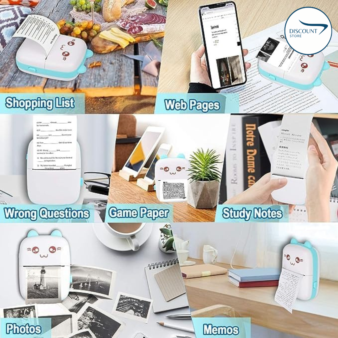 Mini Portable Thermal Printer