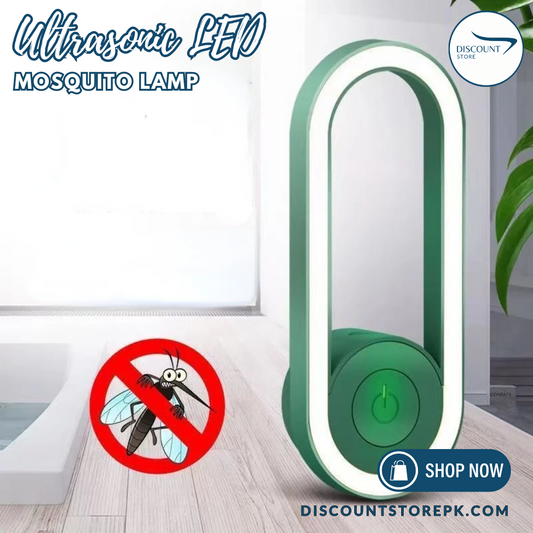 Ultrasonic Mosquito Killer with LED Light - (FREE Delivery)