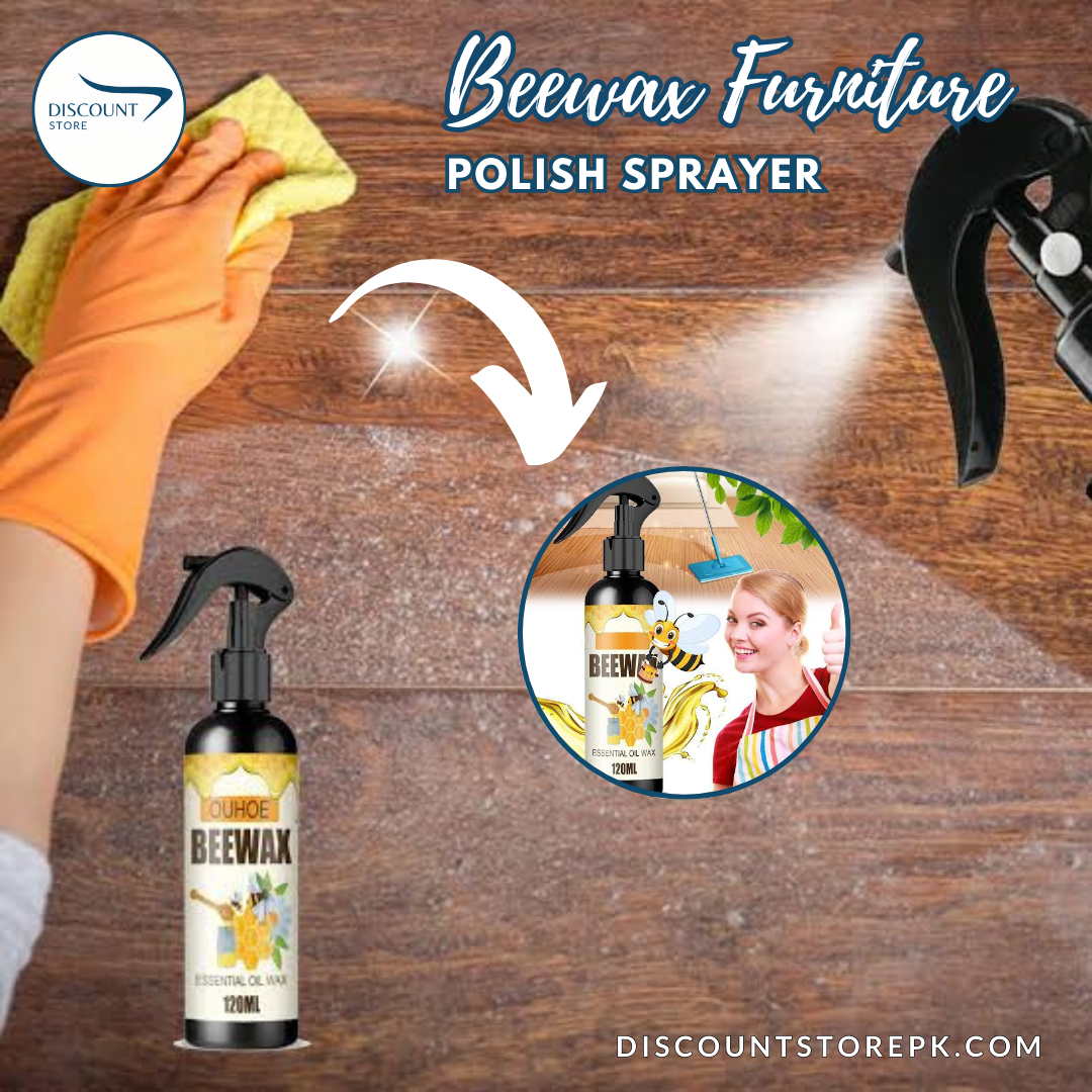 Natural Beeswax Furniture Polish Spray - (IMPORTED)