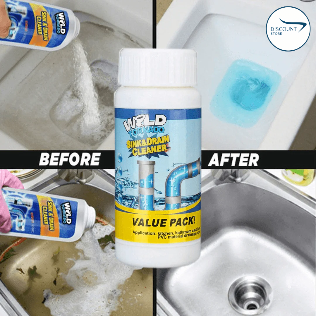 Powerful Sink Drain & Sink Cleaner | Buy 1 Get 1 Free Offer