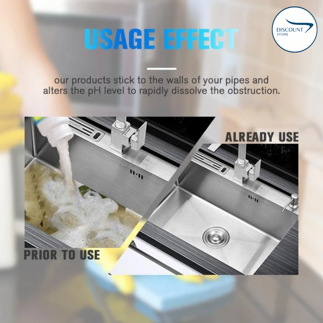 Powerful Sink Drain & Sink Cleaner | Buy 1 Get 1 Free Offer