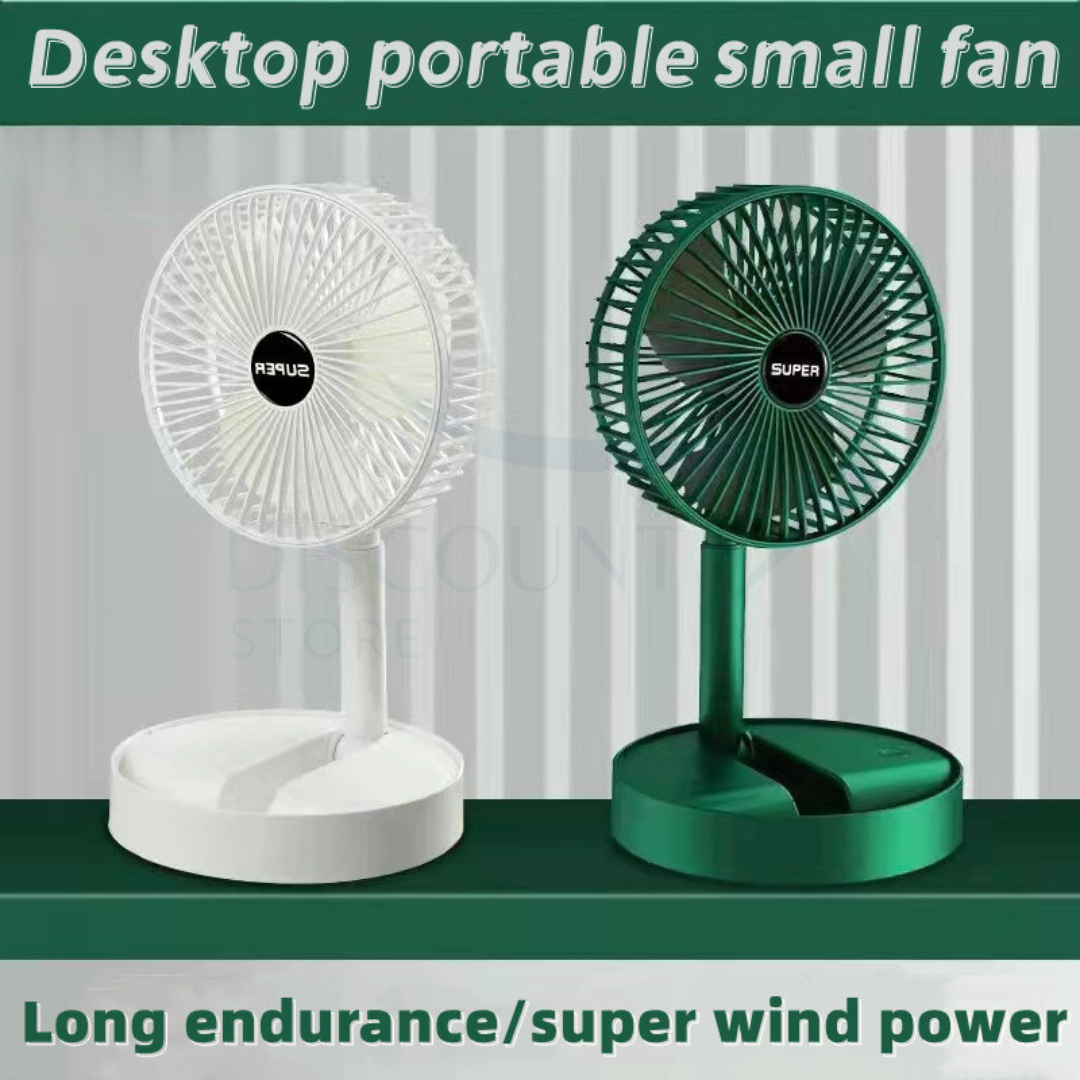 Portable Telescopic Folding Fan