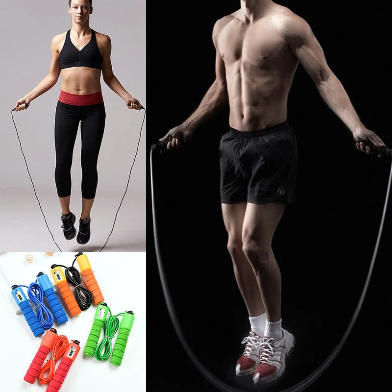 Adjustable Speed Counting Jump Rope