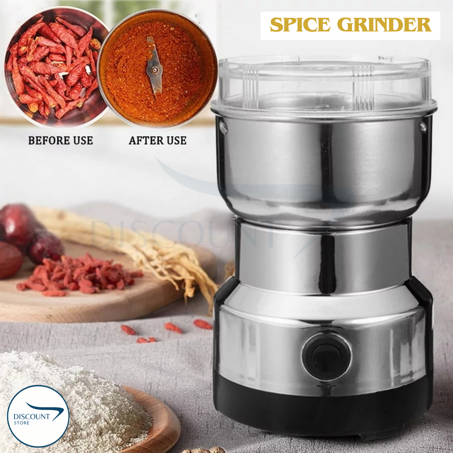 Multifunctional Masala Spice Grinder Machine - (IMPORTED)