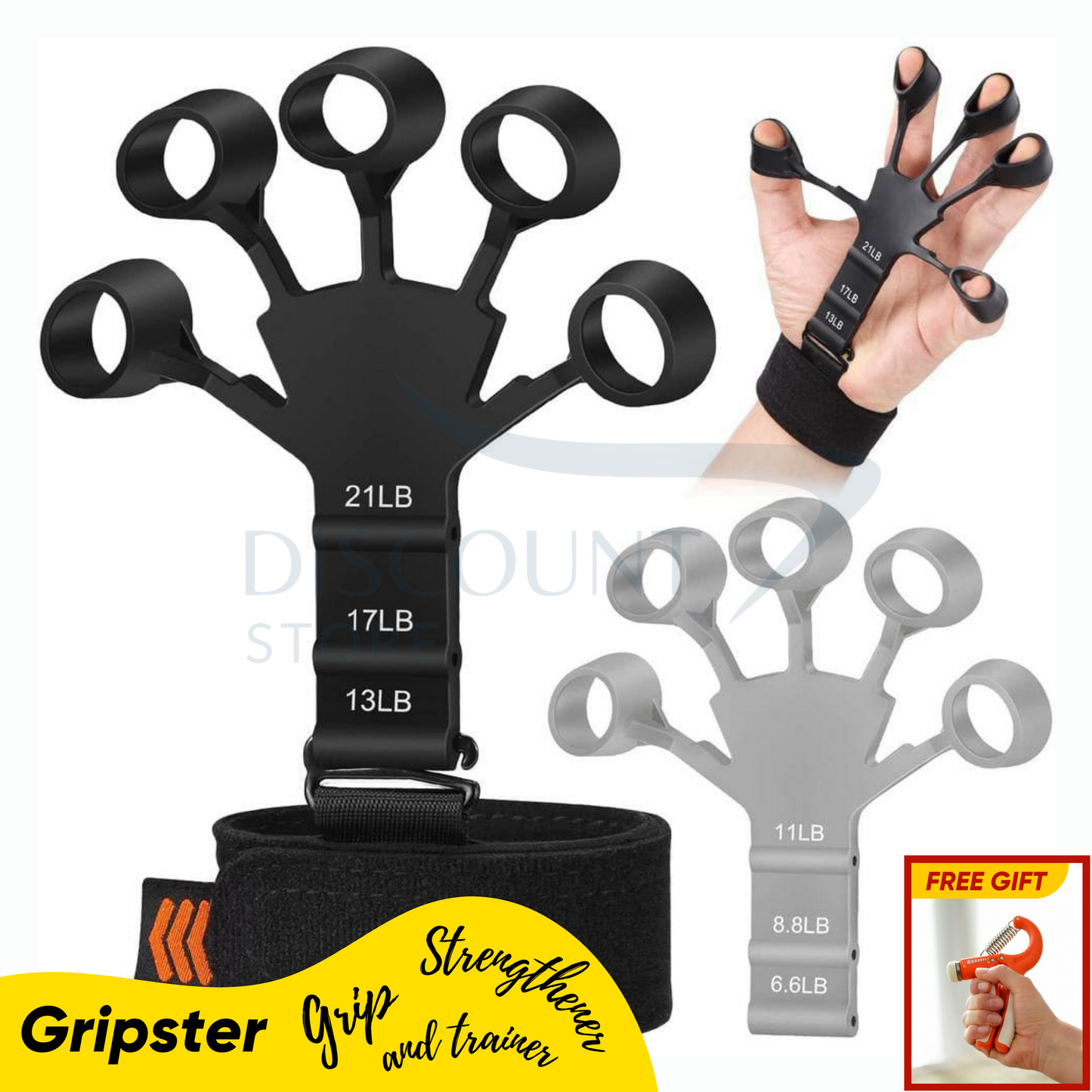 Gripster Hand Grip Trainer & Strengthener - (FREE Delivery)