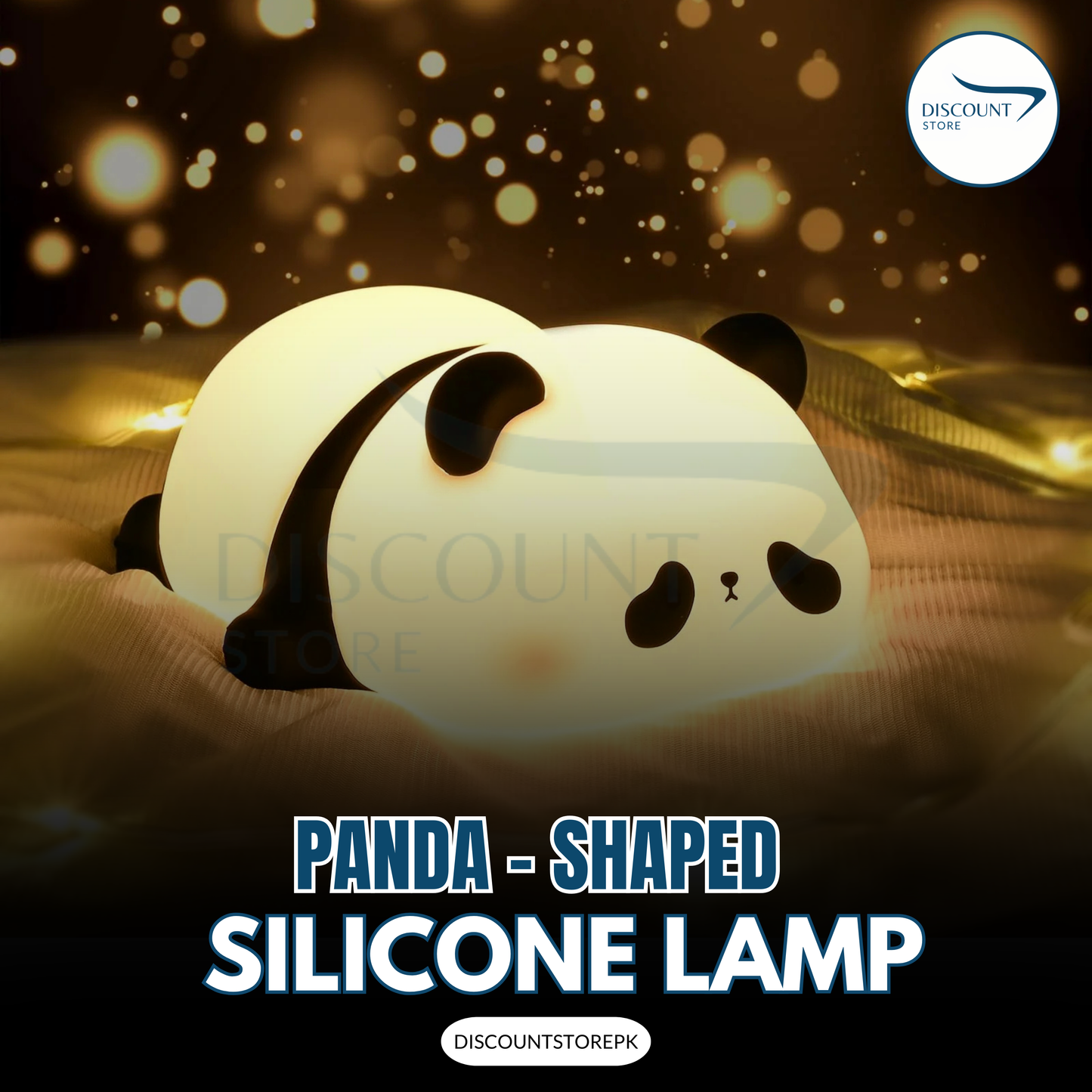 Panda Shaped Silicone Lamp