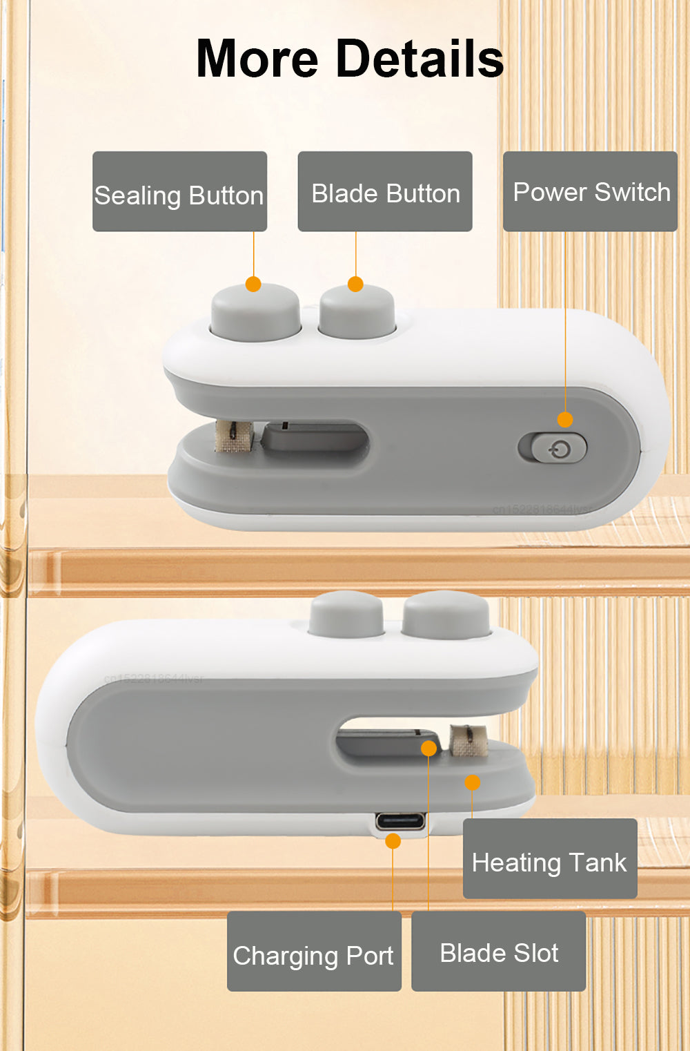 Rechargeable Mini Bag Sealer Machine