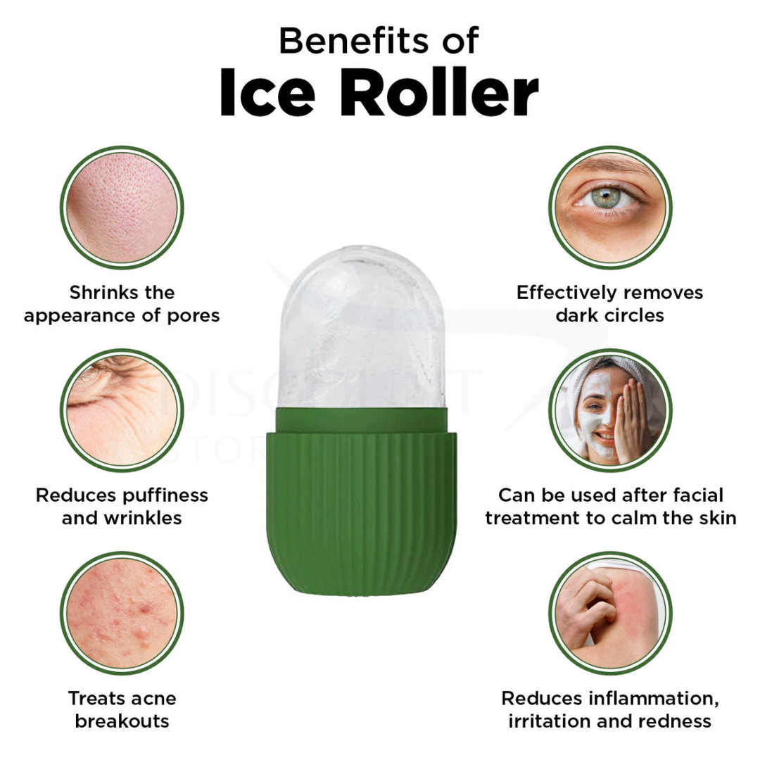 Silicone Facial Massage Ice Roller