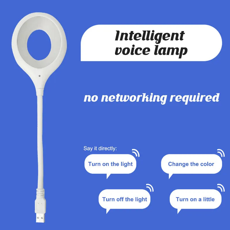 Smart Voice Control LED Light