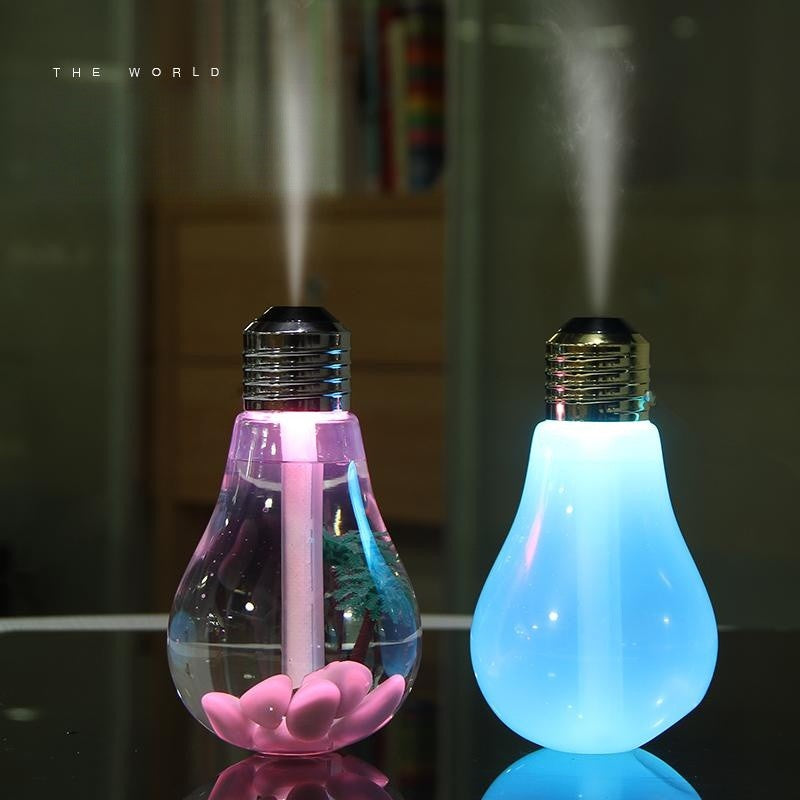 Air Freshener Bulb Humidifier With LED Night Light