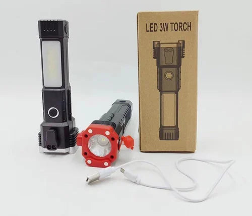 Multifunctional LED Torch Light - (IMPORTED)