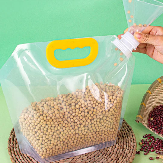 10L Transparent Grain Storage Bag