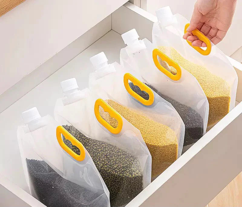 10L Transparent Grain Storage Bag