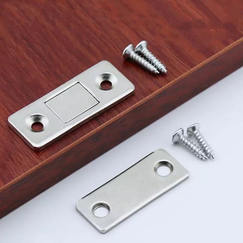 Hidden Door Closer Magnetic Latch 2 Pcs Set